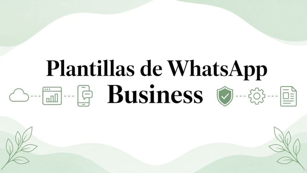 Plantillas de WhatsApp Business: qué son, tipos y cómo crearlas