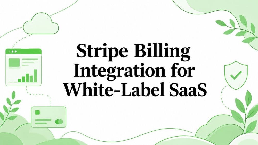 Stripe Billing Integration for White-Label SaaS