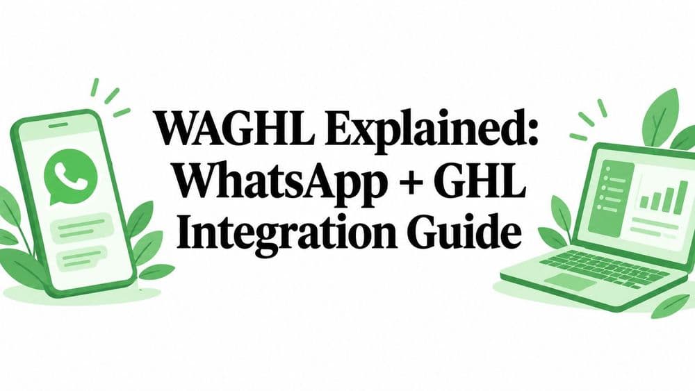 WAGHL Explained: WhatsApp + GHL Integration Guide