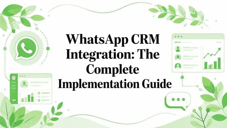 WhatsApp CRM Integration: The Complete Implementation Guide