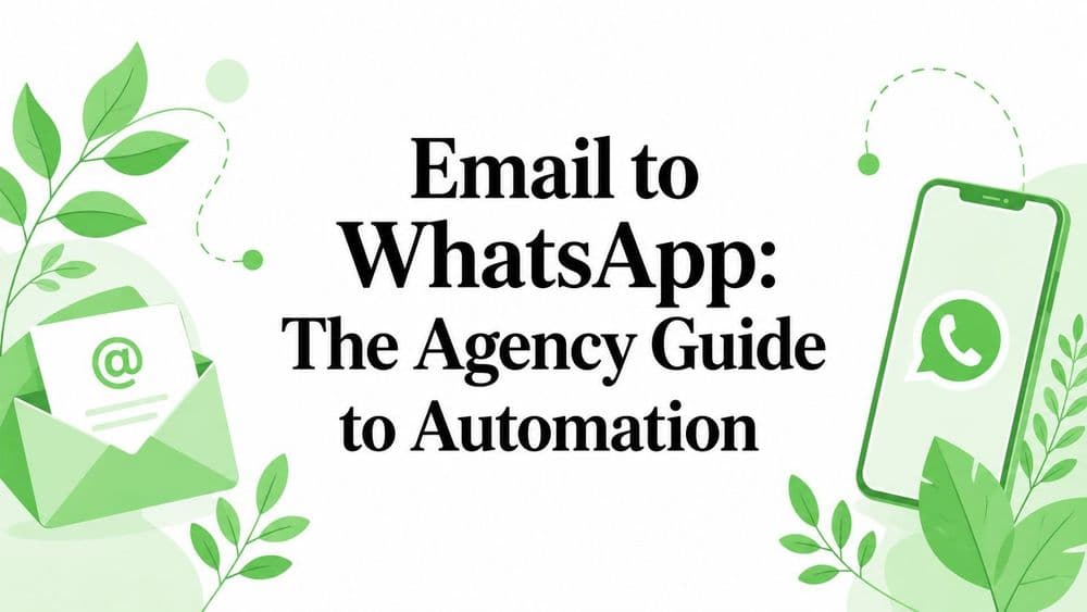 Email to WhatsApp: The Agency Guide to Automation