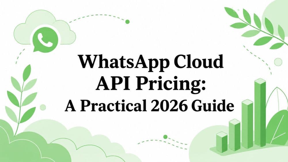 WhatsApp Cloud API Pricing: A Practical 2026 Guide