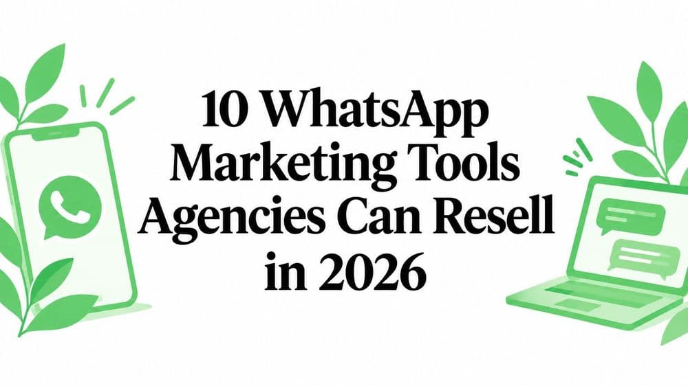10 WhatsApp Marketing Tools Agencies Can Resell in 2026