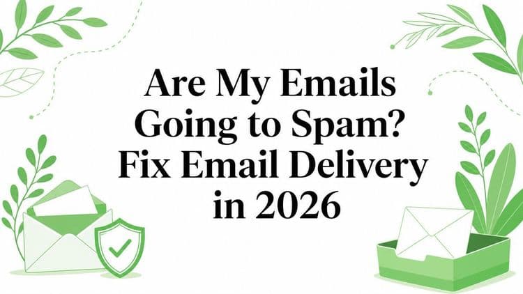 Are My Emails Going to Spam? Fix Email Delivery in 2026