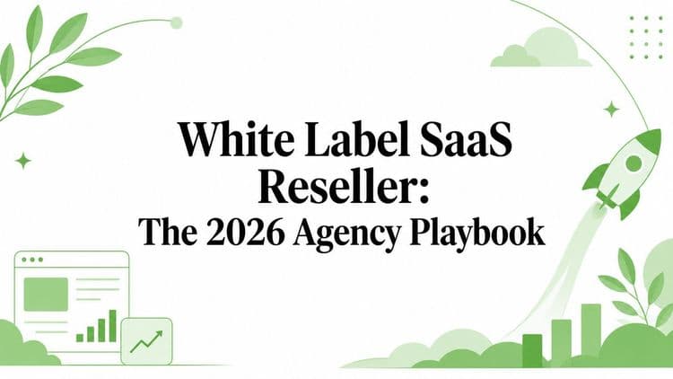 White Label SaaS Reseller: The 2026 Agency Playbook