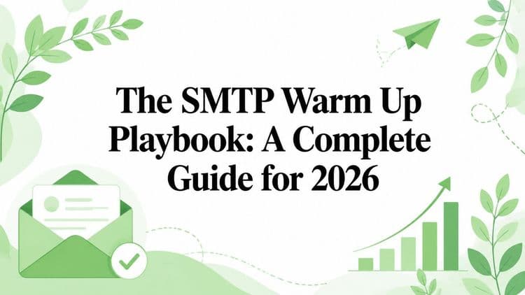 The SMTP Warm Up Playbook: A Complete Guide for 2026