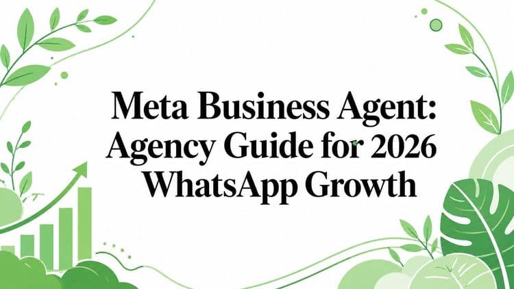 Meta Business Agent: Agency Guide for 2026 WhatsApp Growth
