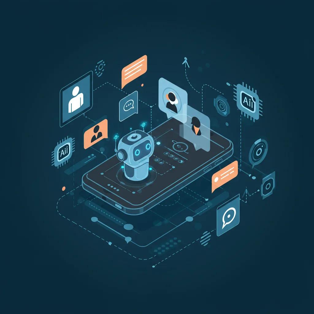 Chatbot de IA facilitando la comunicación en WhatsApp con usuarios