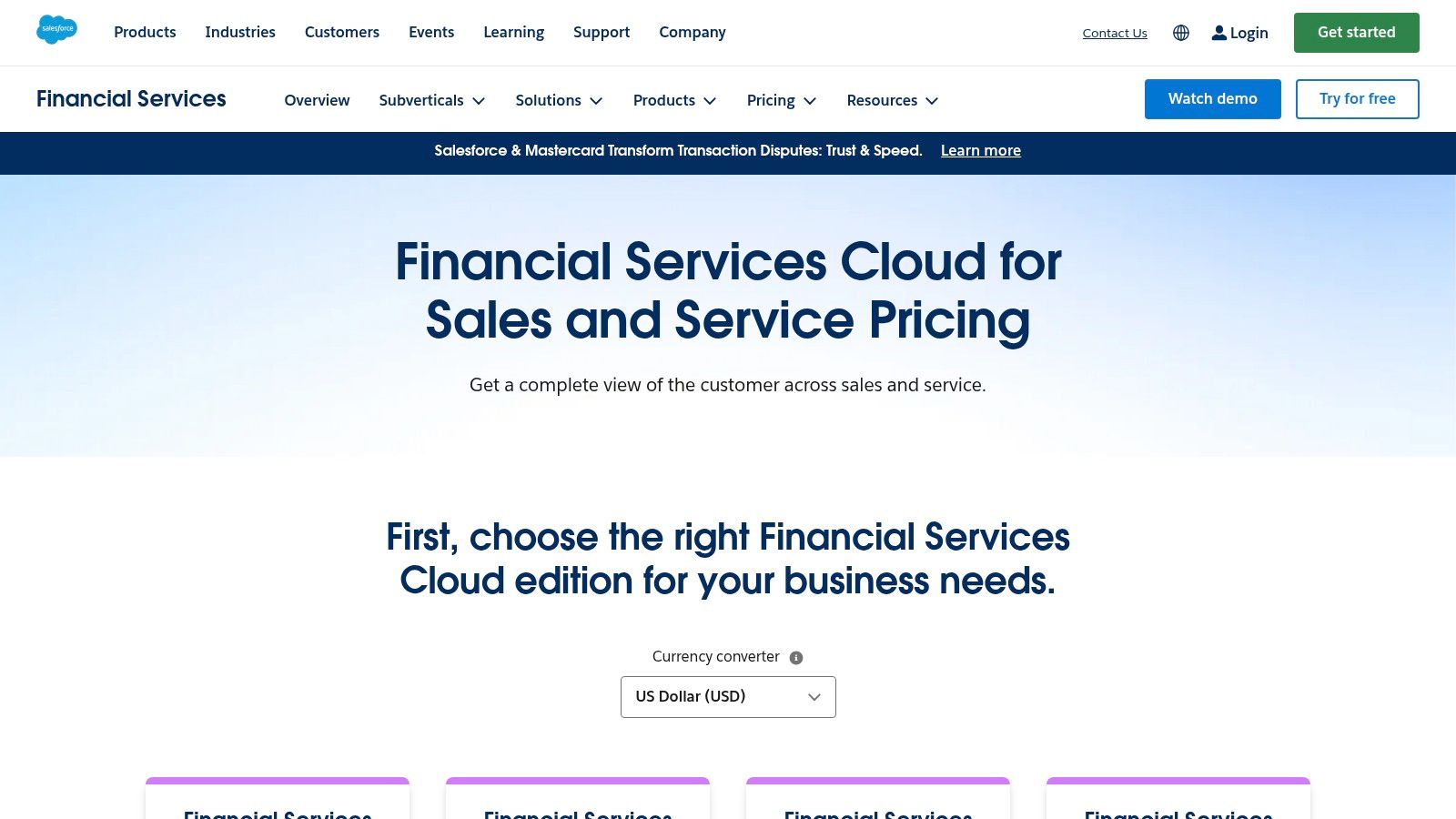 Salesforce Financial Services Cloud (Insurance)